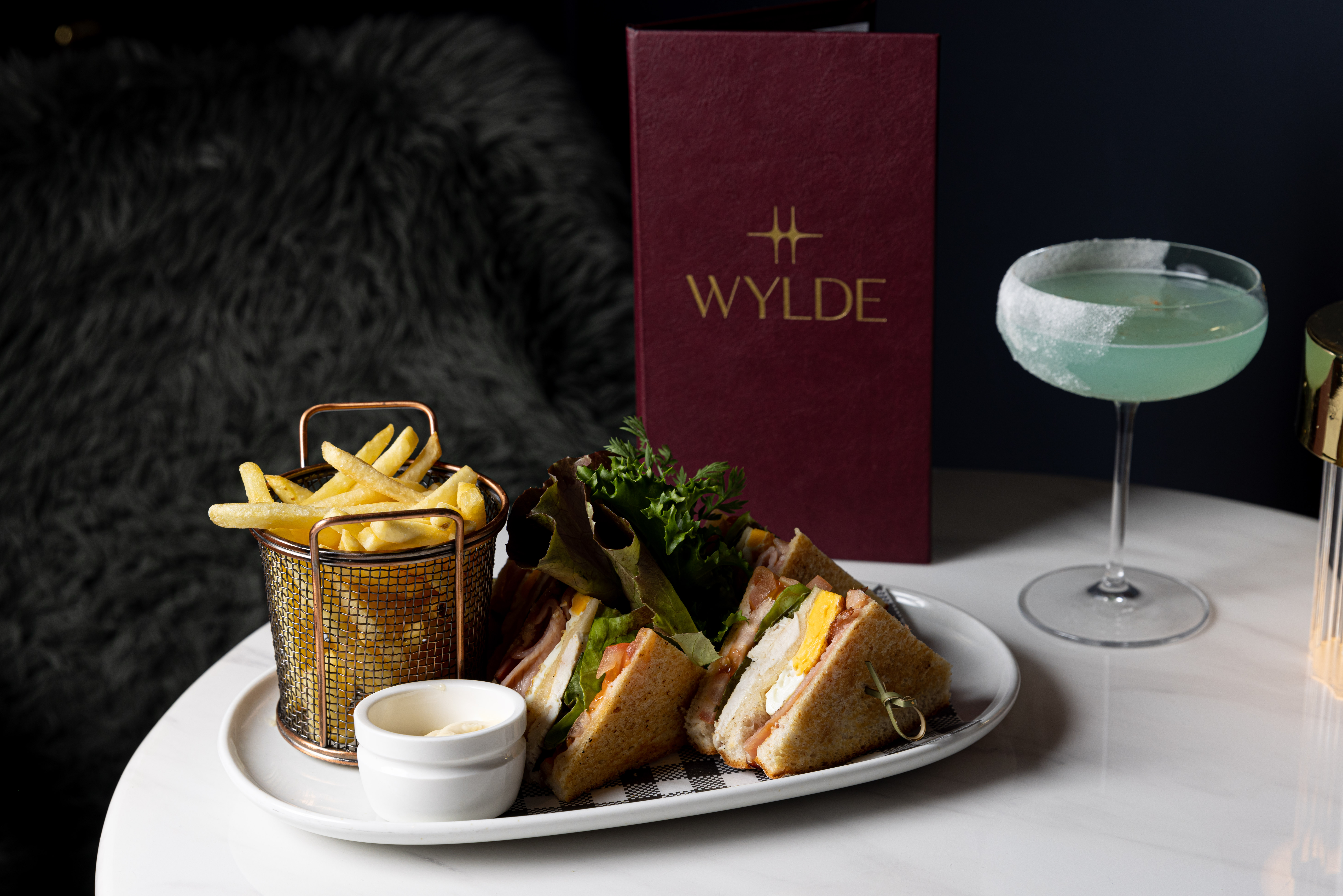 Wylde Bar Club Sandwich