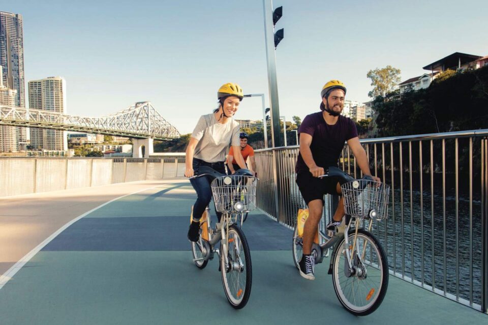 Brisbane CBD Cycling
